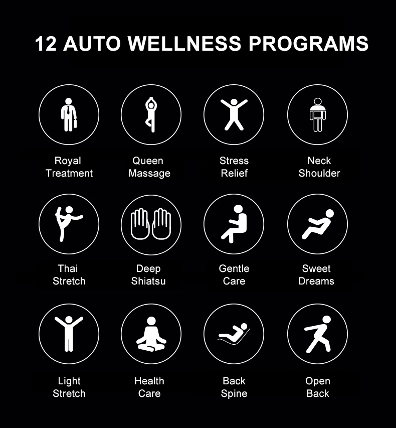 Top 10 Wholesale Best 4D Zero Gravity Massage Chairs with Heated