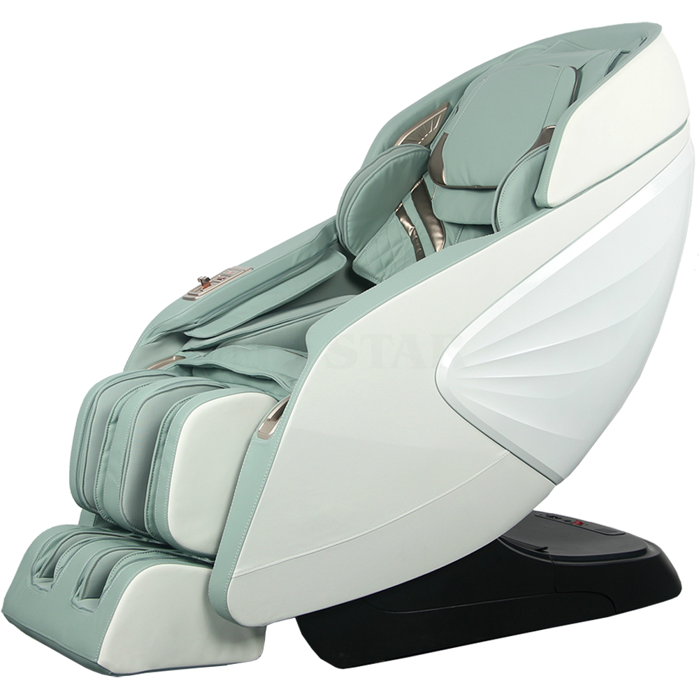  Zero Gravity Full Body Shiatsu SL Track Massage Chair with Space Saving And Auto Body Detection, Bluetooth Speaker